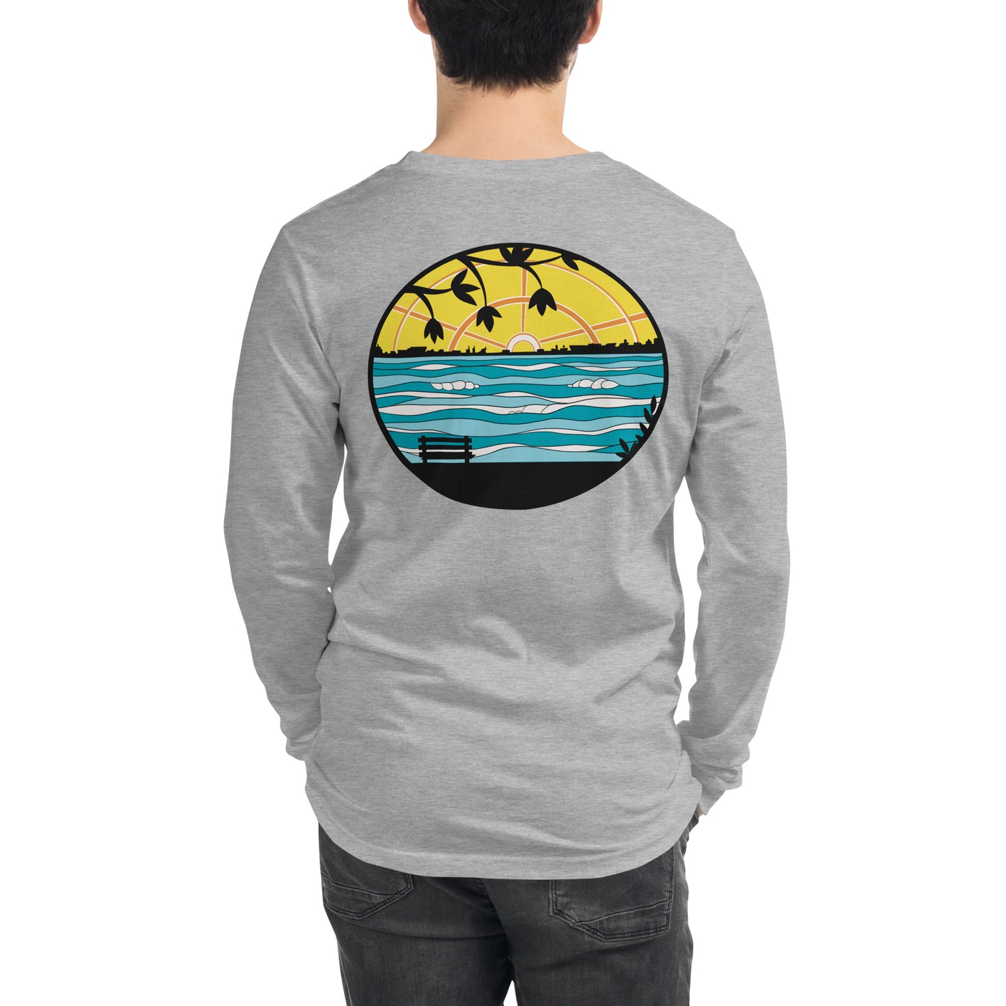 Merrimac Shores Sunrise Unisex Long Sleeve Tee