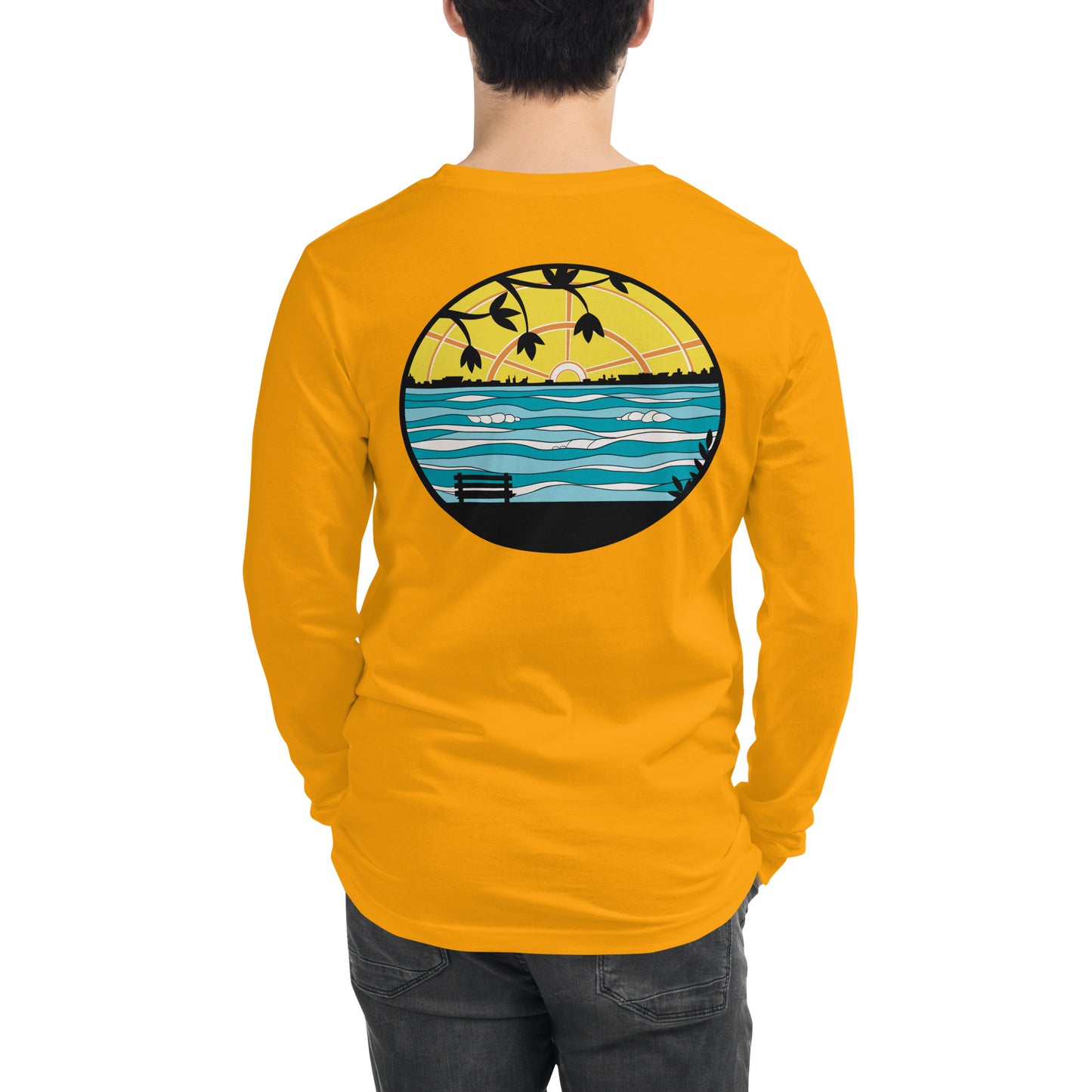 Merrimac Shores Sunrise Unisex Long Sleeve Tee