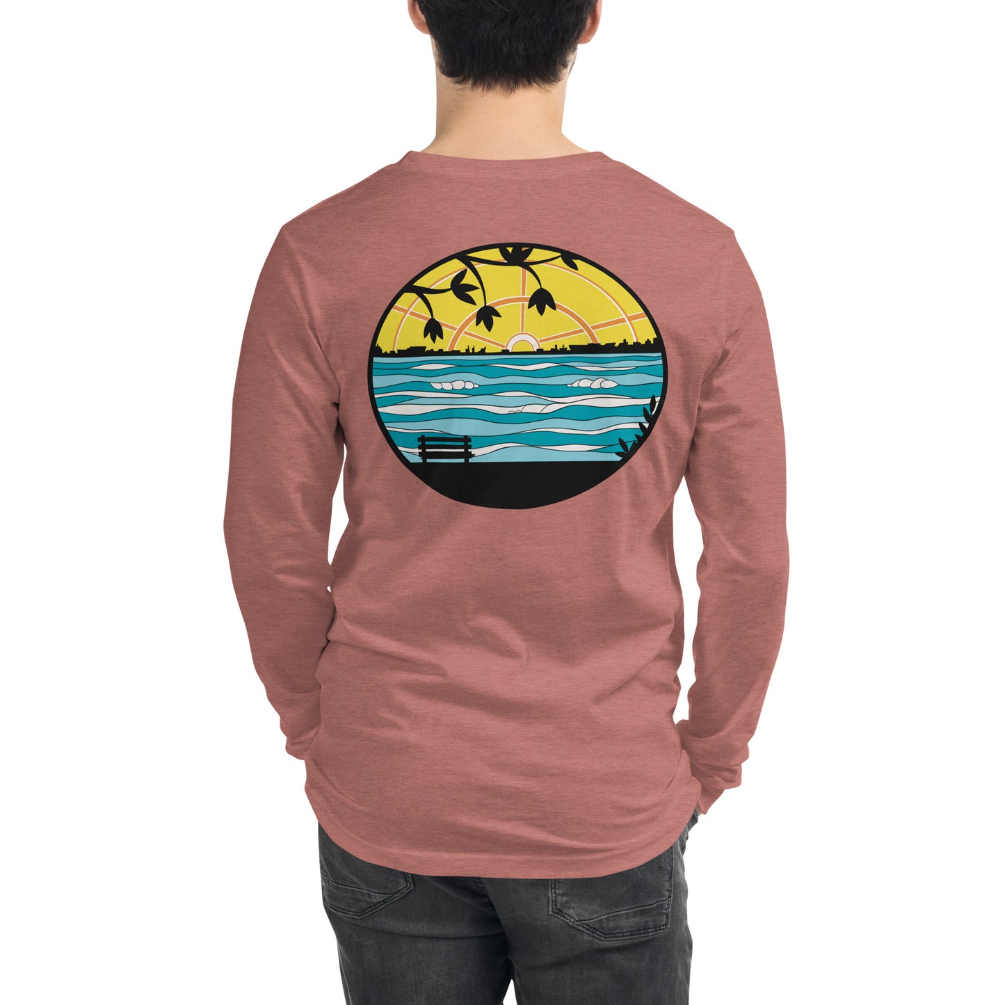 Merrimac Shores Sunrise Unisex Long Sleeve Tee
