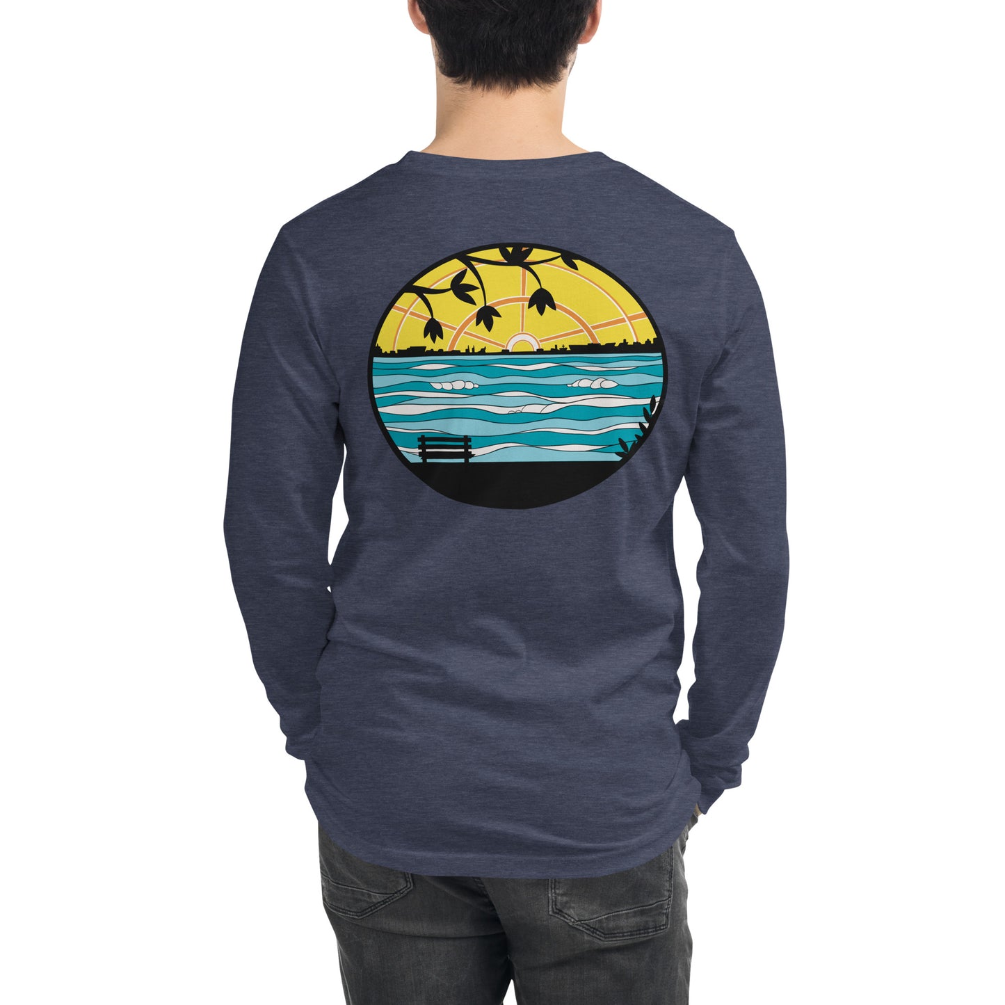 Merrimac Shores Sunrise Unisex Long Sleeve Tee