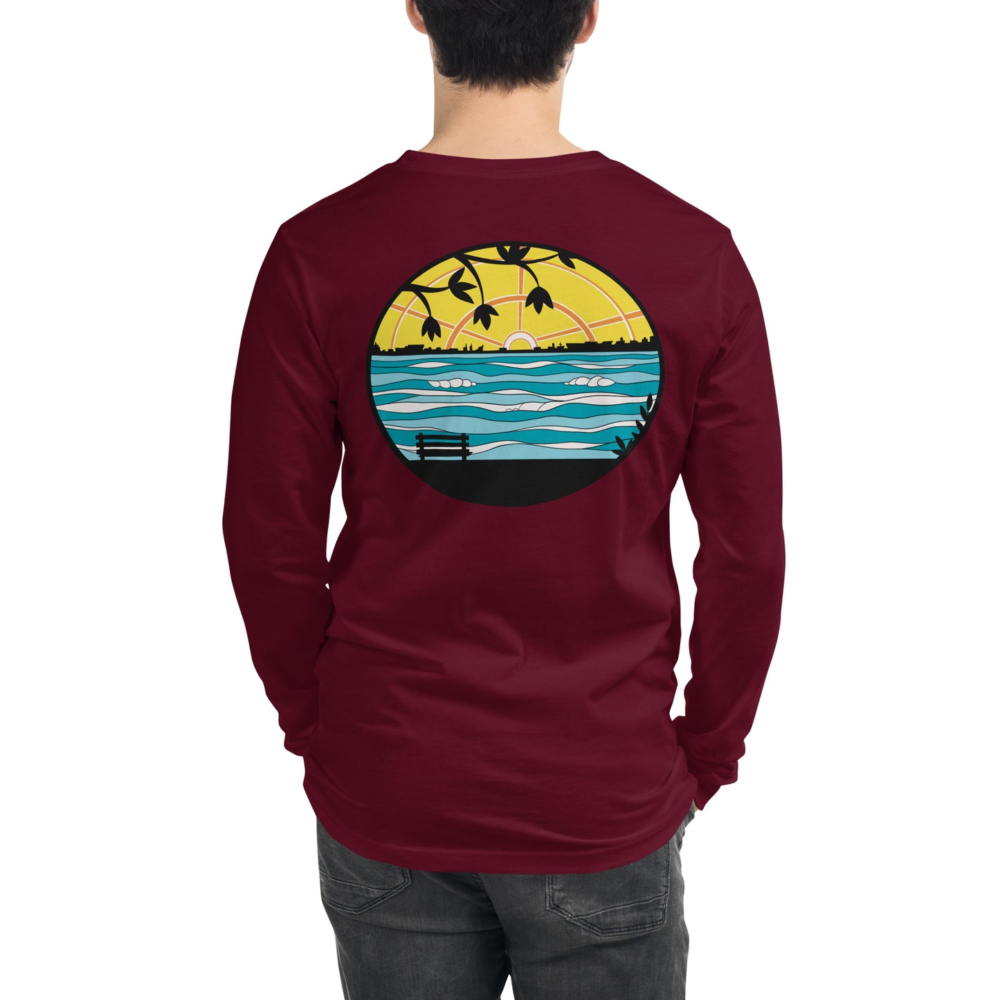 Merrimac Shores Sunrise Unisex Long Sleeve Tee