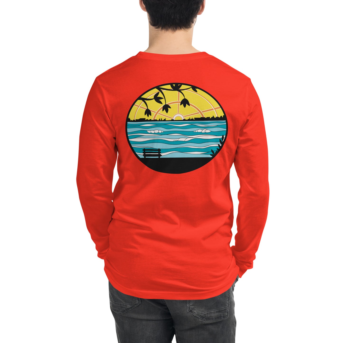 Merrimac Shores Sunrise Unisex Long Sleeve Tee