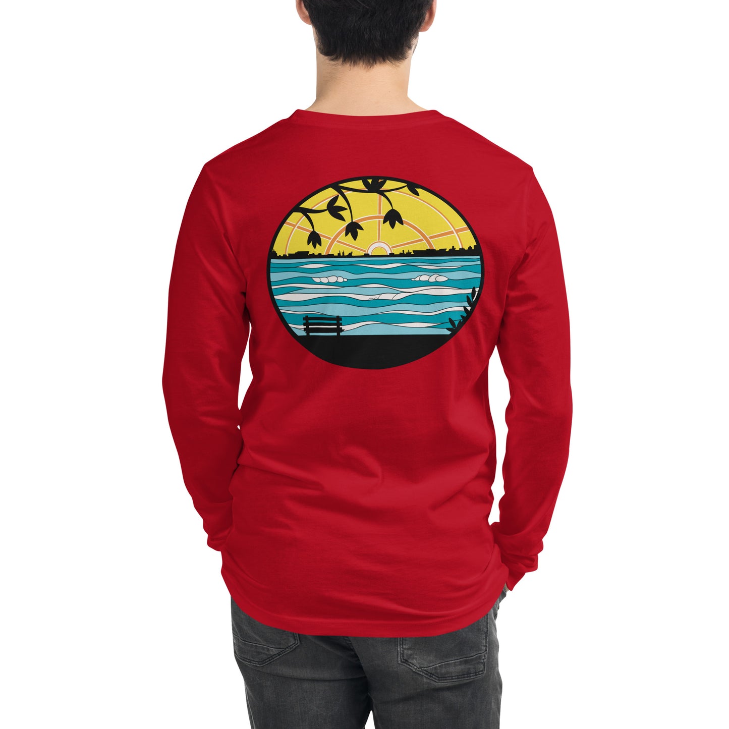 Merrimac Shores Sunrise Unisex Long Sleeve Tee