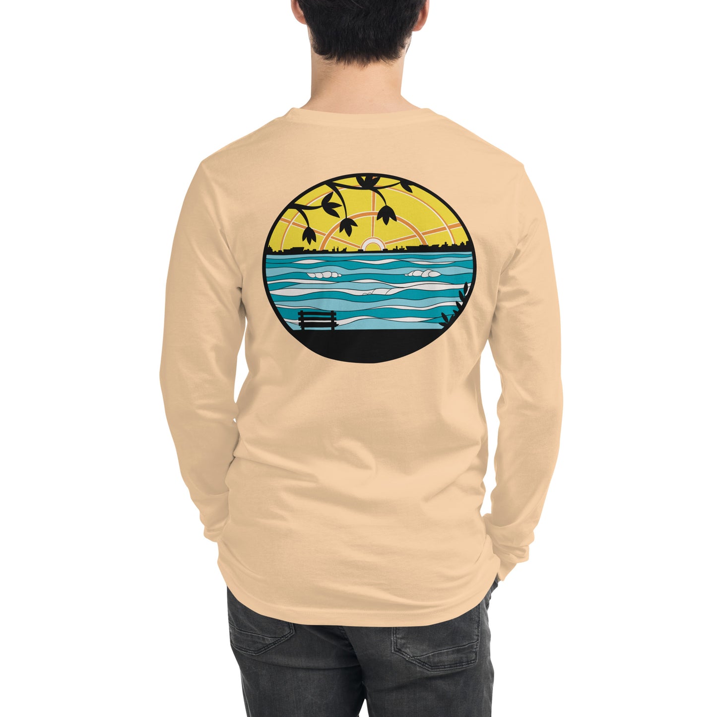 Merrimac Shores Sunrise Unisex Long Sleeve Tee