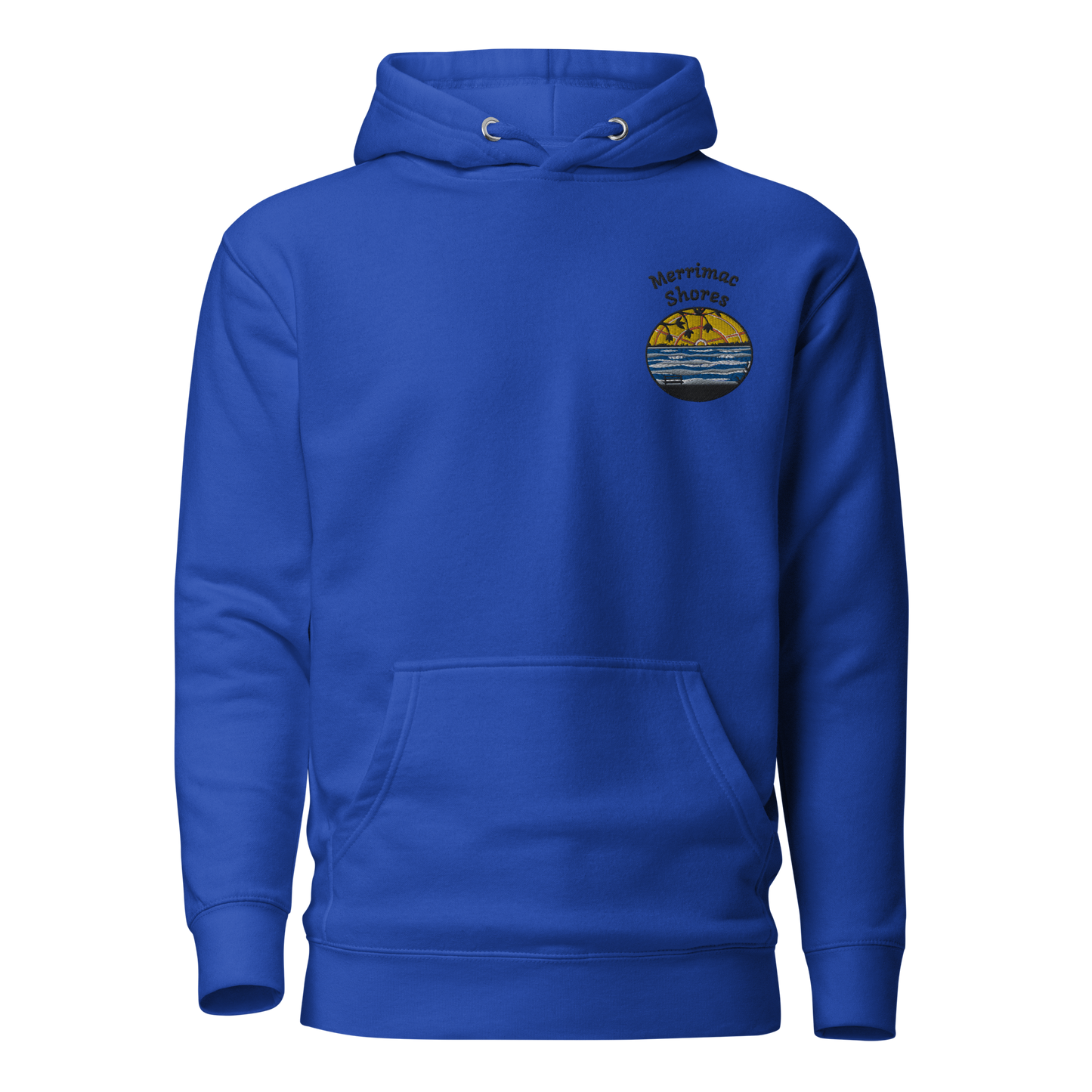 Merrimac Shores Sunrise Unisex Hoodie with Front Pocket