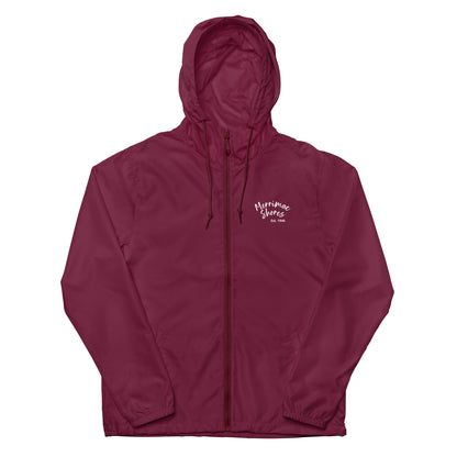 Unisex Lightweight Zip Up Windbreaker Merrimac Shores Est. 1946
