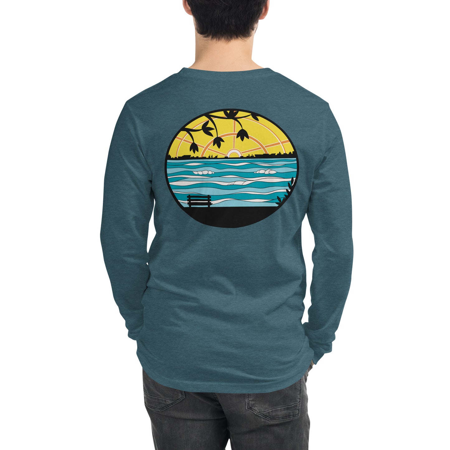 Merrimac Shores Sunrise Unisex Long Sleeve Tee