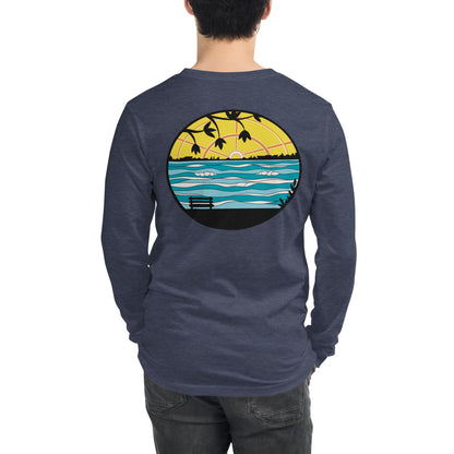 Merrimac Shores Sunrise Unisex Long Sleeve Tee