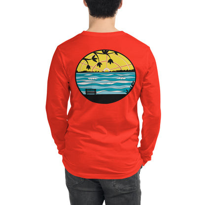 Merrimac Shores Sunrise Unisex Long Sleeve Tee