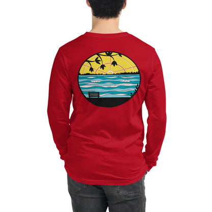Merrimac Shores Sunrise Unisex Long Sleeve Tee