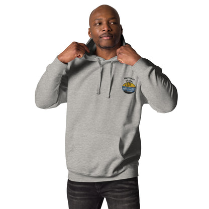 Merrimac Shores Sunrise Unisex Hoodie with Front Pocket