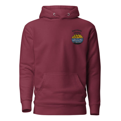 Merrimac Shores Sunrise Unisex Hoodie with Front Pocket